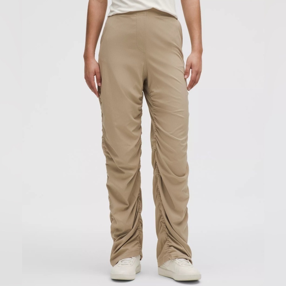 Dance Studio Slim-Fit High-Rise Flared Pant